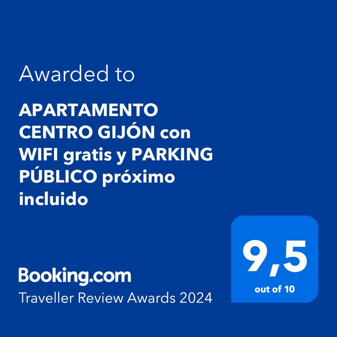 Apartamento Centro Gijon Con Wifi Gratis Y Parking Publico Proximo Incluido Екстериор снимка